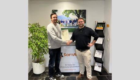 Markus Genghammer, 5-jähriges Jubiläum bei SOFTAGE, Consultant, Projektleiter für die mesonic WinLine Warenwirtschaft, CRM und Finanzbuchhaltung