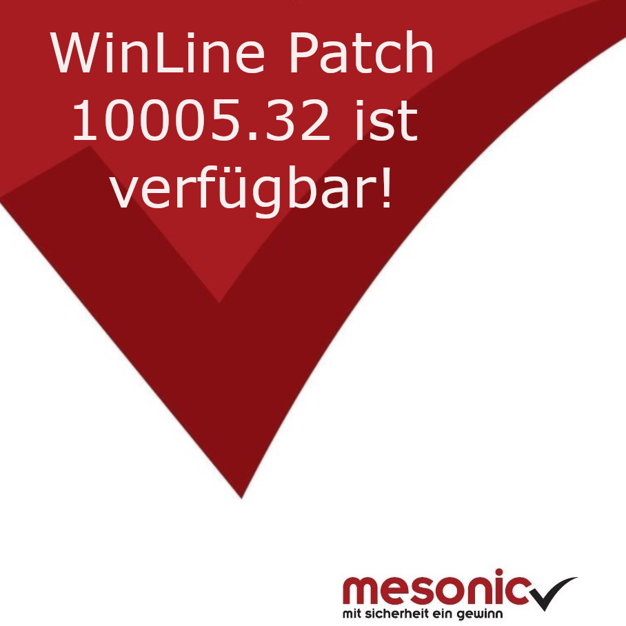 nic WinLine Patch 10005.32 ist jetzt verfügbar!