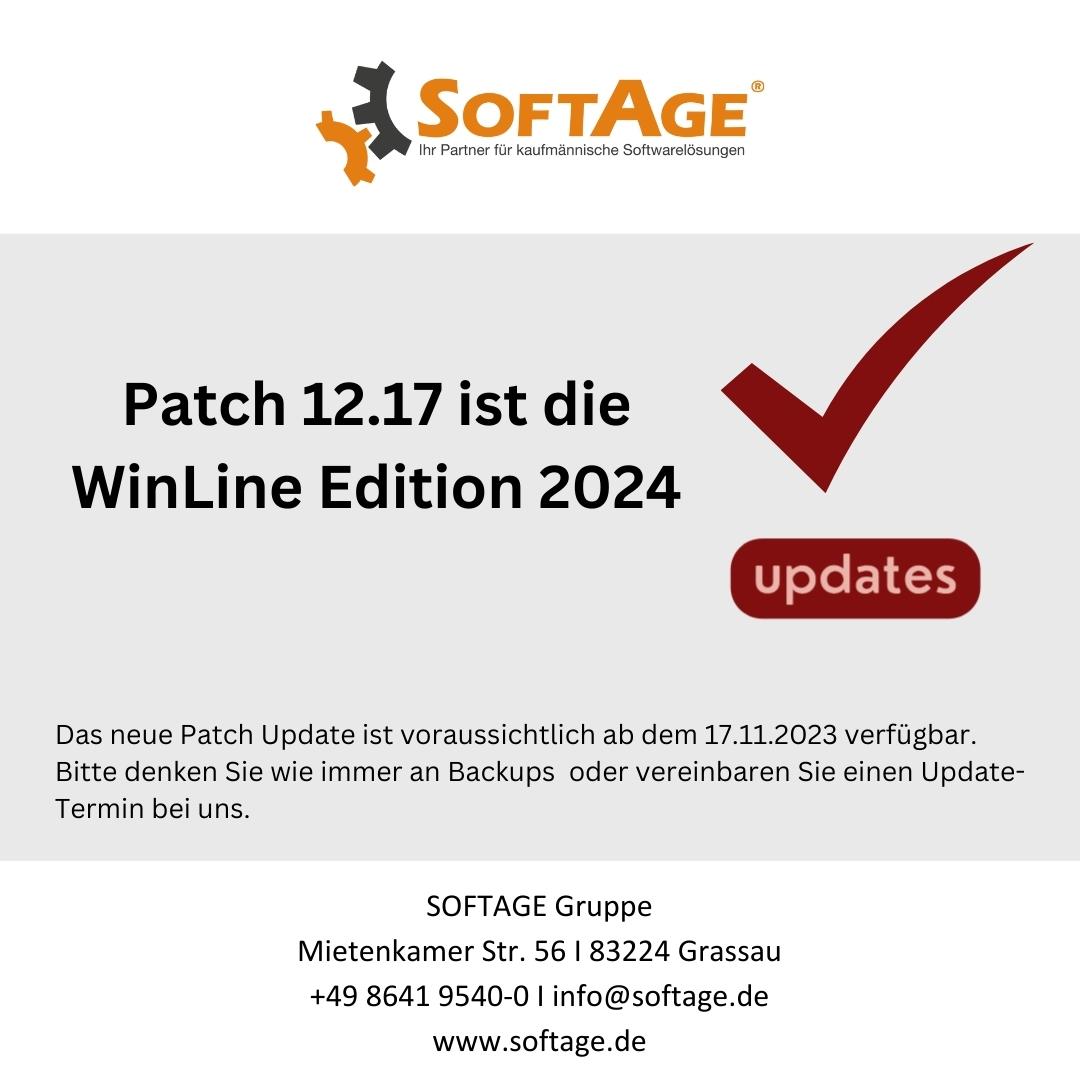 mesonic WinLine 12.17 ist die neue WinLine Edition 2024