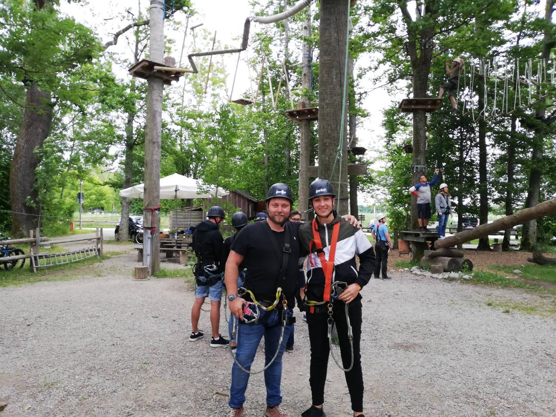 Sommerevent 2019 – Hochseilklettergarten Übersee Feldwies