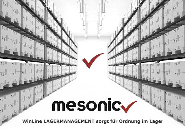 Neues Modul LAGERMANAGEMENT von mesonic freigegeben