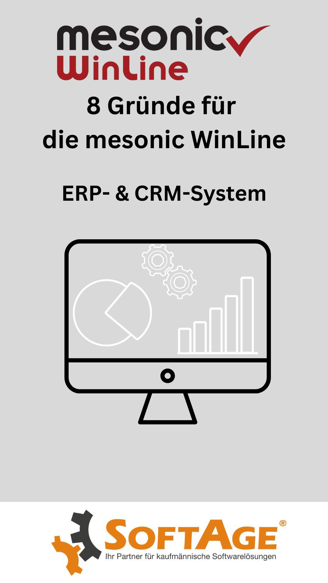 die mesonic WinLine überzeugt mit vielen guten Gründen - überzeugen Sie sich jetzt und profitieren Sie!